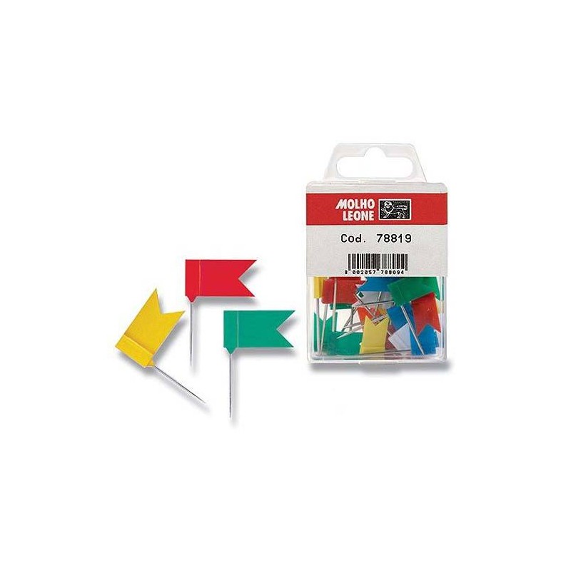 SPILLI A BANDIERA 40pz BLISTER