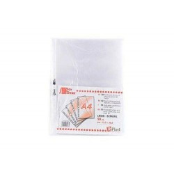 BUSTE TRASPARENTI FORATE A4 MY DESK PPL LISCIO 23x30,5cm 100my 50pz