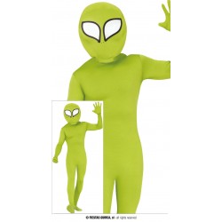 COSTUME ALIENO VERDE TG.M 48-50