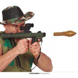 BAZOOKA 50cm CON 2 PROIETTILI