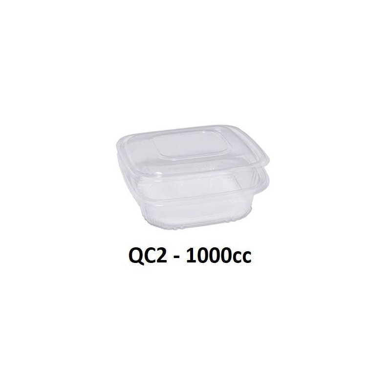 OVALINO CUKI PP 1000cc 50pz QC2 185x185x52mm (160x160mm INT)
