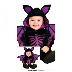COSTUME PIPISTRELLO VIOLA BIMBA 18-24 mesi