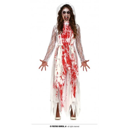 COSTUME SPOSA INSANGUINATA 14-16 ANNI