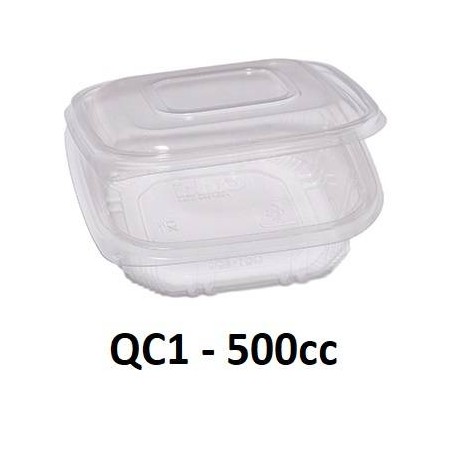 OVALINO CUKI PP 500cc 50pz QC1 155x155x37mm (130x130mm INT)