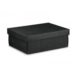 SCATOLA F/COP EASY 24x20x9,5cm SETA NERO