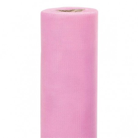 ROTOLO TULLE cm75x10mt ROSA