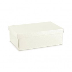 SCATOLA F/COP EASY 38x26x13cm SFERE BIANCO