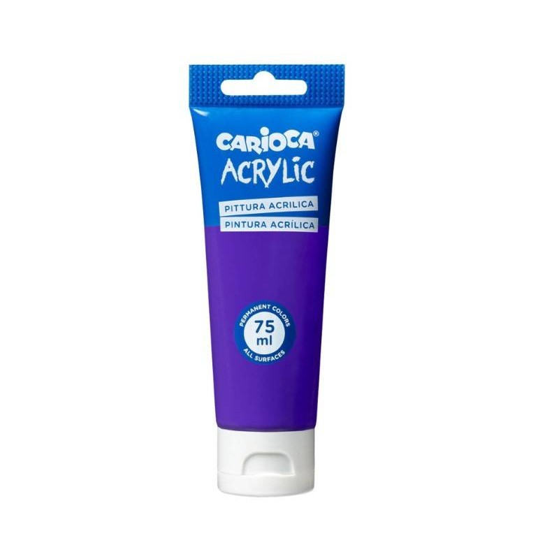 TEMPERA ACRILICA CARIOCA 75ml VIOLA