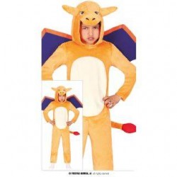 COSTUME DRAGO DI FUOCO 5-6 ANNI
