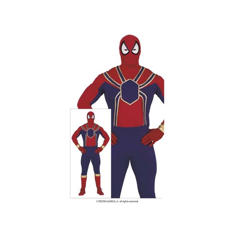 COSTUME UOMO RAGNO TG.S 46-48