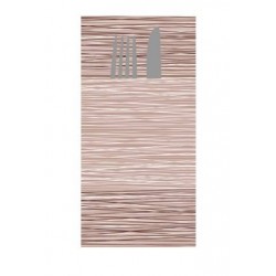 TOVAGLIOLI 40x40cm QUICK POCKET AIRLAID MILLERIGHE CAPPUCCINO 40pz FATO