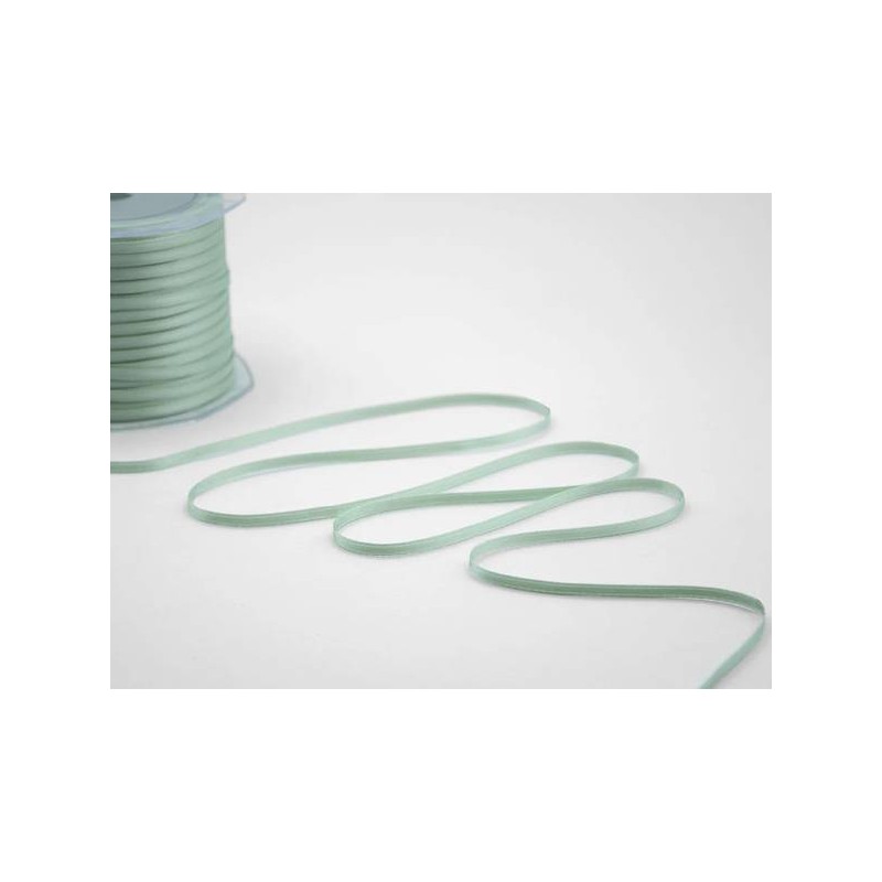 NASTRO DOPPIO RASO mm3x100mt COL.9 VERDE MARE