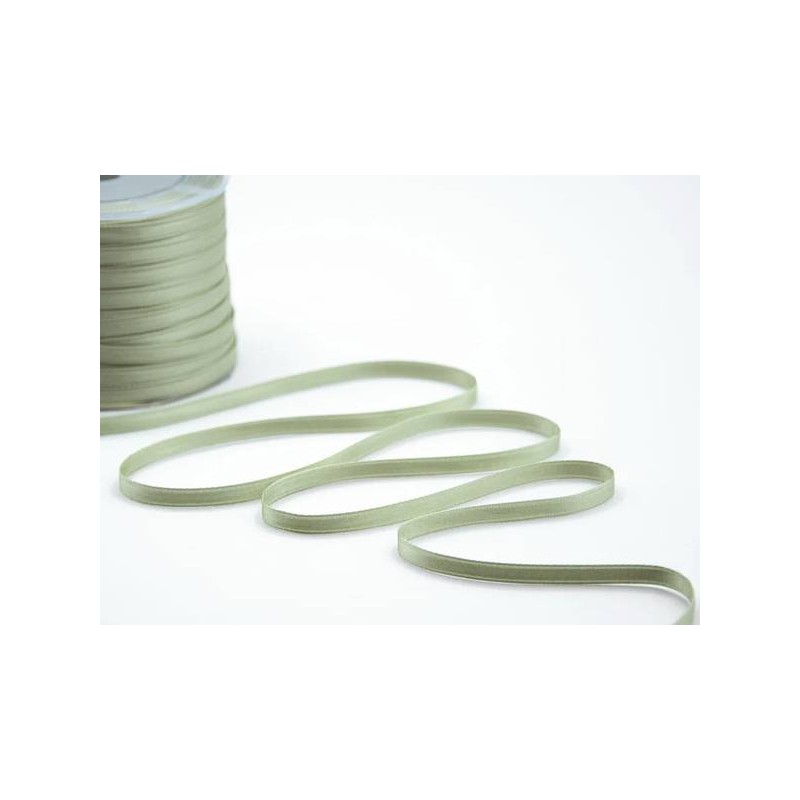 NASTRO DOPPIO RASO mm6x100mt COL.15 VERDE SALVIA