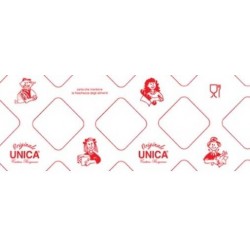 CARTA POLITENATA GR.45+PE 33x40cm STAMPA ROSSA 10kg