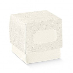 SCATOLA FLEUR F/COP 7x7x7 HARMONY BIANCO 10pz
