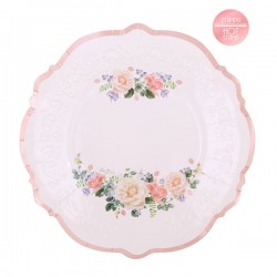 PIATTI LIBERTY WEDDING IN ROSE 27cm 8pz