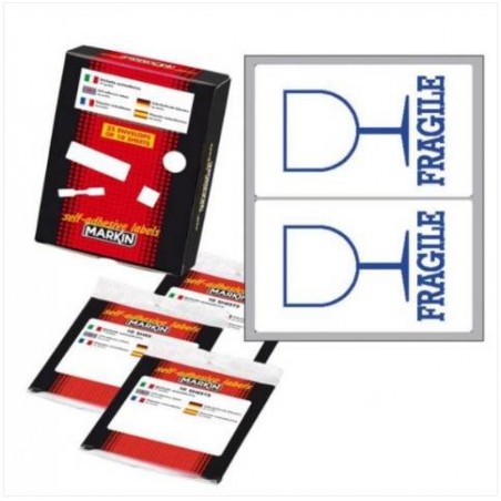 BUSTA ETICHETTE 60 FRAGILE 20PZ
