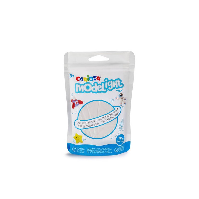 CARIOCA MODELIGHT MAXI 50gr BIANCO