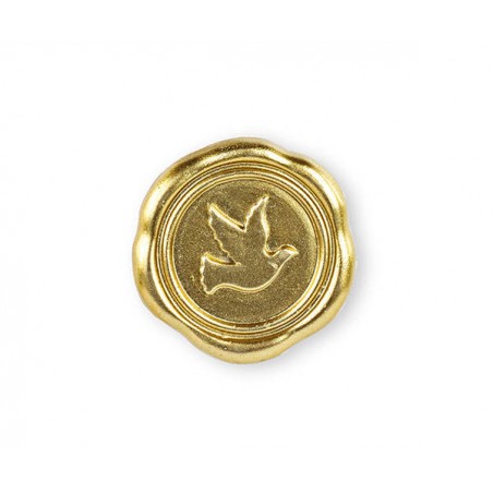 CERALACCA ORO COLOMBA ADESIVA ø3,5cm 12pz