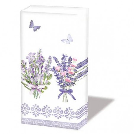 FAZZOLETTI MAZZO LAVANDA 10pz