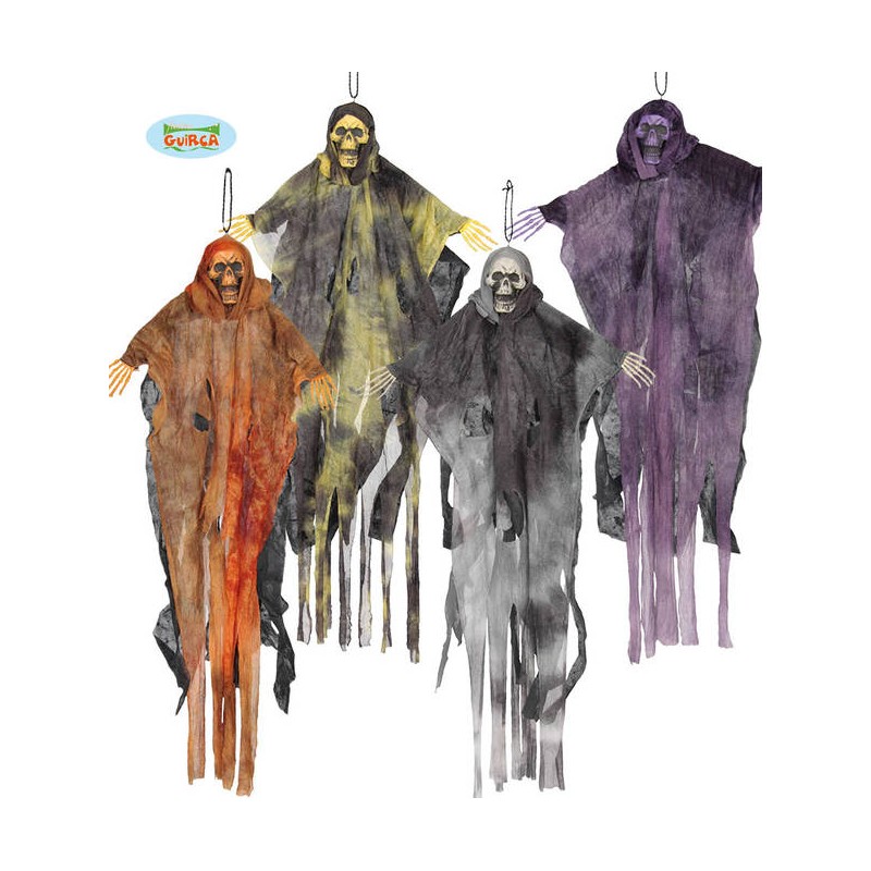 PENDENTI SCHELETRO COLORI ASSORTITI 64cm