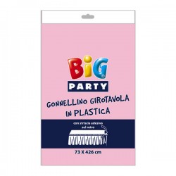 GONNA TAVOLO ROSA TABLESKIRT 73x426cm