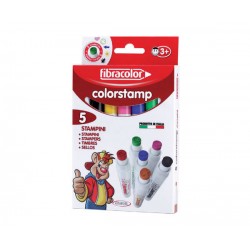COLORSTAMP STAMPINO 5pz FIBRACOLOR