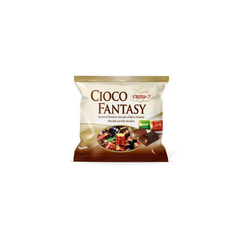 CIOCO FANTASY ASSORTITO LATTE FONDENTE 500gr CRISPO