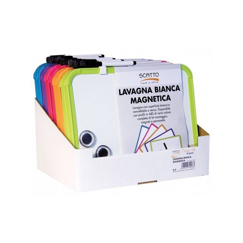 MINI LAVAGNA BIANCA MAGNETICA SCATTO