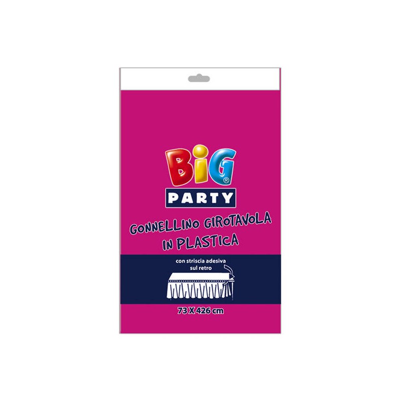 GONNA TAVOLO FUCSIA TABLESKIRT 73x426cm