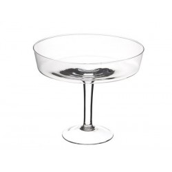 ALZATA VETRO H.20cm ø24,5cm 14-763B