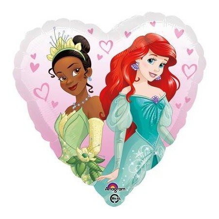 PALLONE CUORE MYLAR ø45cm PRINCIPESSE HEART