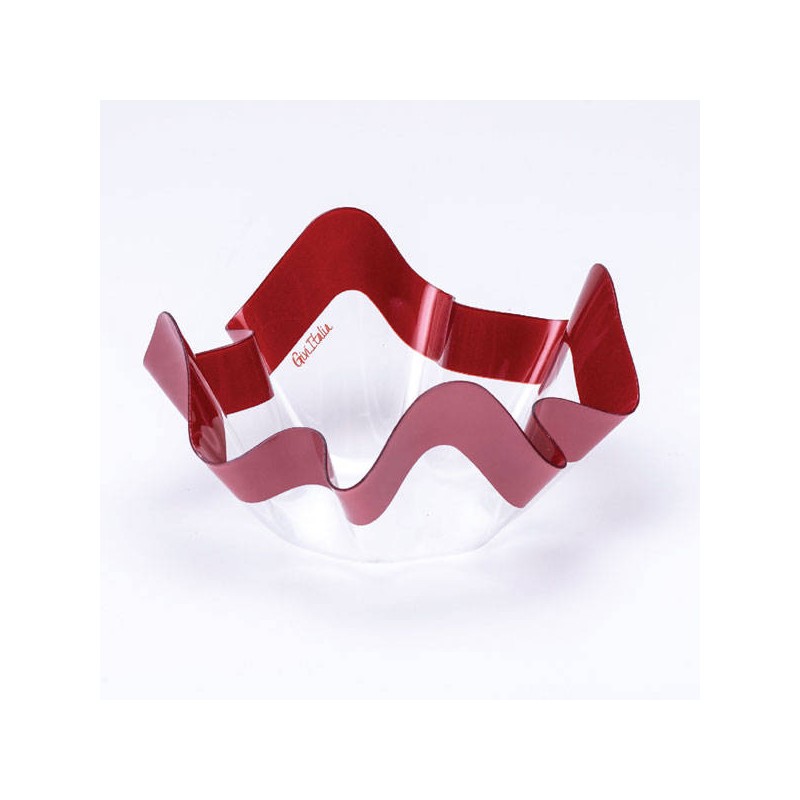 CIOTOLA PET ROSSO PERLATO ø13 H.7cm