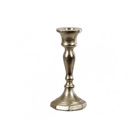 PORTA CANDELA ø7x15cm ORO