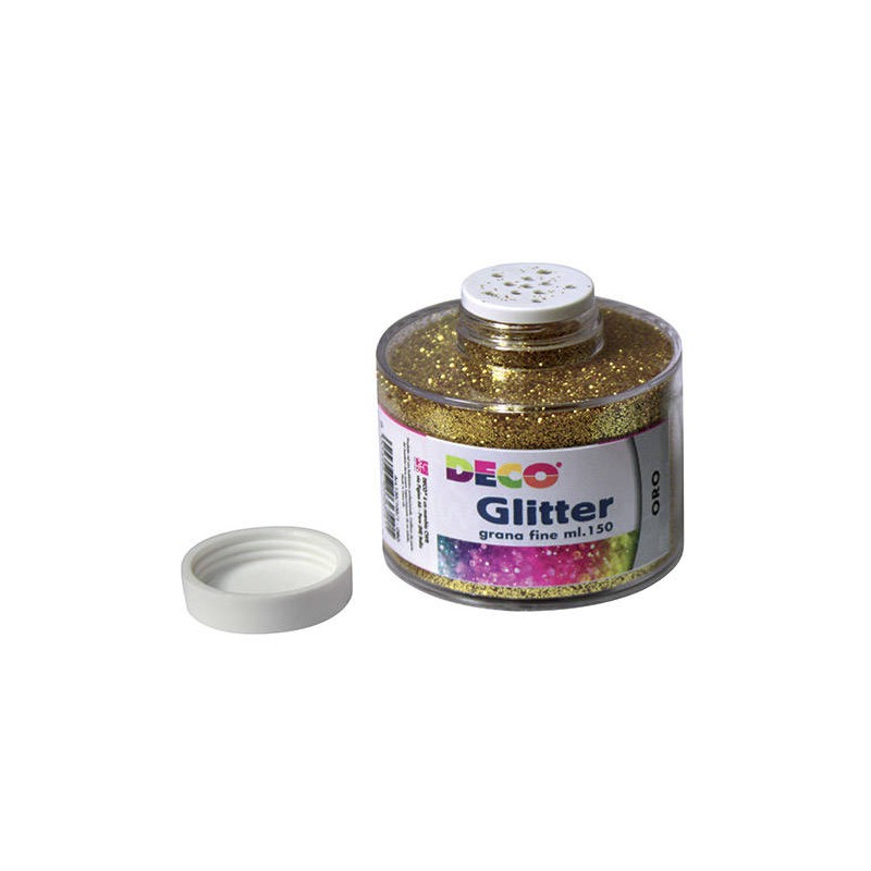 GLITTER BARATTOLO 150gr ORO CWR