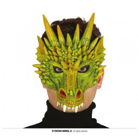 MEZZA MASCHERA DRAGO IN FOAM