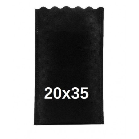 BUSTA REGALO TNT 20x35 09-NERO
