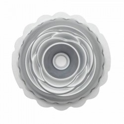 STAMPO CIAMBELLA ROSA ø20x8cm ANTIADERENTE