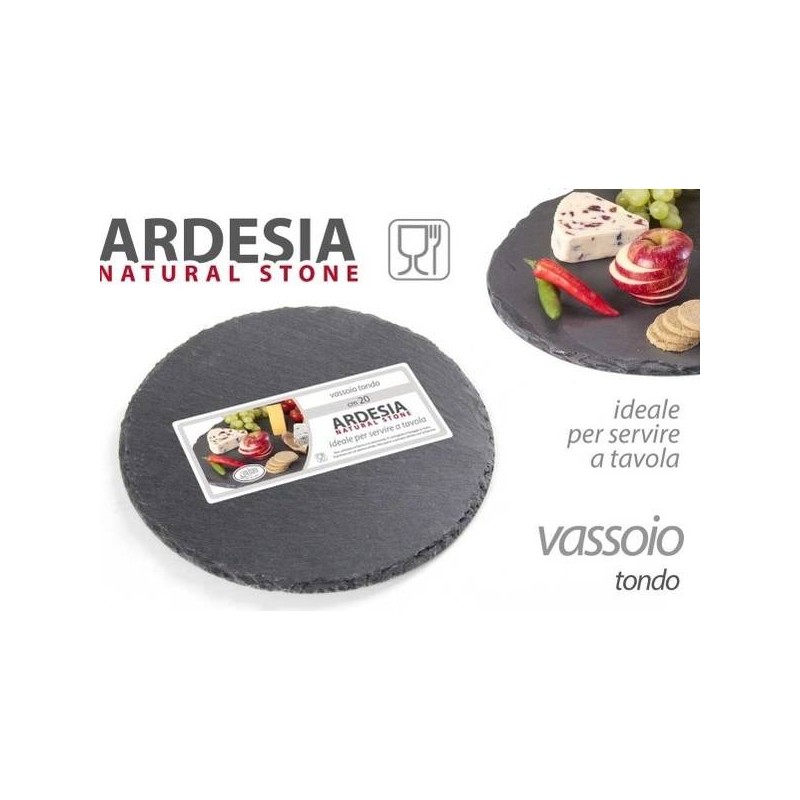 ARDESIA VASSOIO TONDO ø20cm