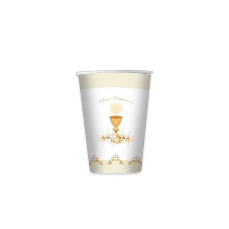 BICCHIERI COMUNIONE CLASSIC 200cc 8pz