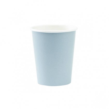 BICCHIERI 250cc BLU FIORDALISO 8pz