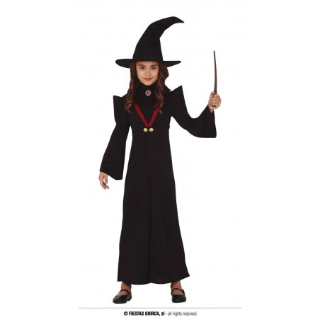 COSTUME MAGICA MAGA 7-9 anni