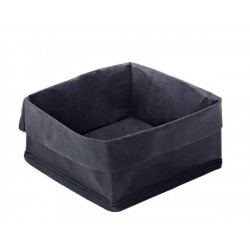 PORTAPANE SACCOTTINO NERO 14x14x10cm