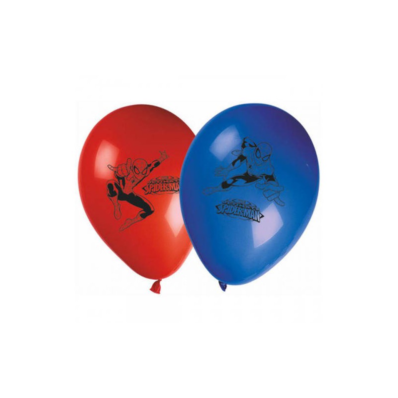 PALLONCINI LATTICE SPIDERMAN 8pz