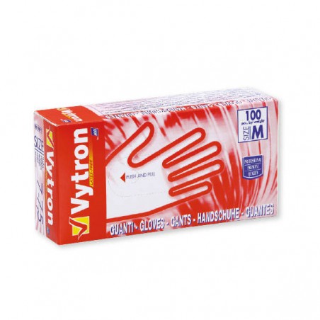 GUANTI VINILE TALCATI VYTRON ESVT ICO 100pz TG.S