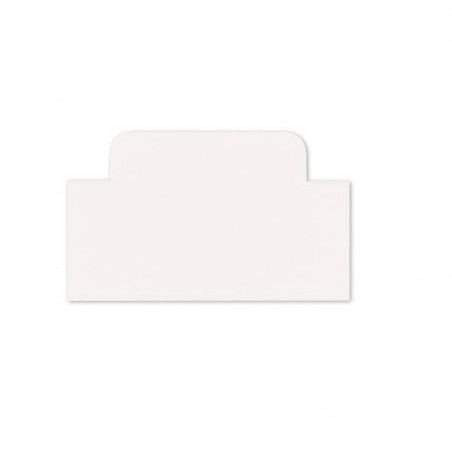 SEGNAPOSTO CARTONCINO BIANCO 10pz REX