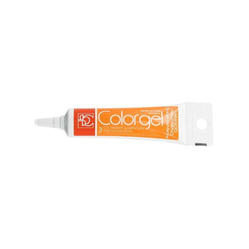COLORANTE GEL TUBETTO 20gr ARANCIONE MANDARINO