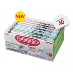 PENNARELLO METALMAX P. GROSSA FIBRACOLOR