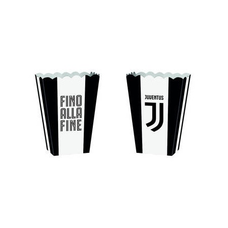 CONTENITORE CARTONCINO 13,5x8,5x19 4pz JUVENTUS OFFICIAL