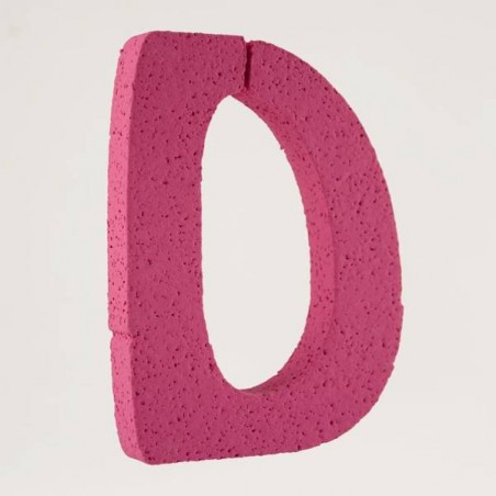 LETTERA POLISTIROLO PASTELLO mm120x90 D FUCSIA